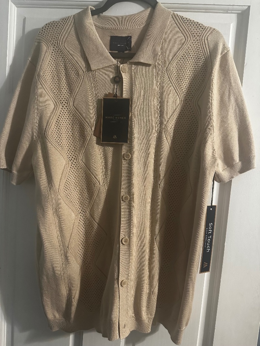 Marc Asher NY Men’s textured shirt